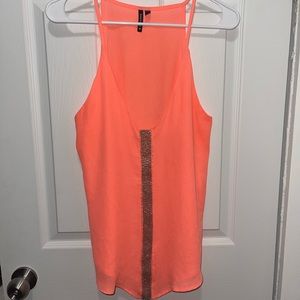 Heart Soul Pink Tank Top Size Medium